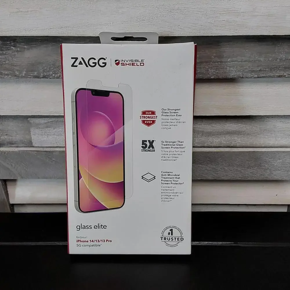 ZAGG Apple iPhone 14/ 13 / 13 Pro Glass Elite Screen Protector